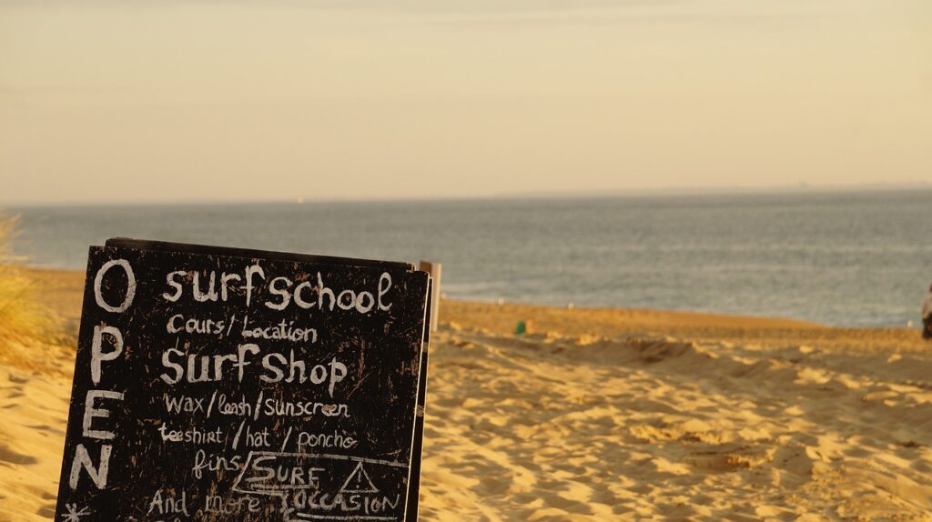 Trouver une école de surf à Hossegor